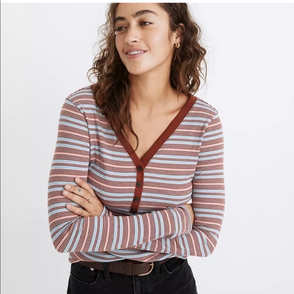 Madewell long sleeve top